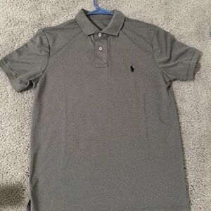 Polo by Ralph Lauren Charcoal Polo Shirt for Men